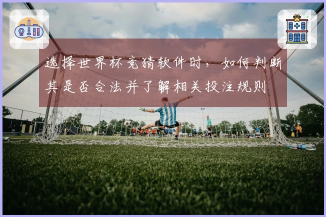 选择世界杯竞猜软件时，如何判断其是否合法并了解相关投注规则